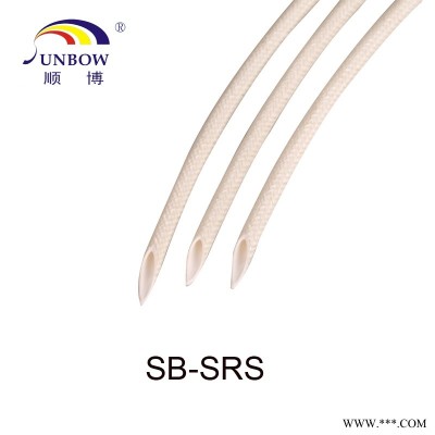 硅橡胶玻璃纤维编织套管(内胶外纤）