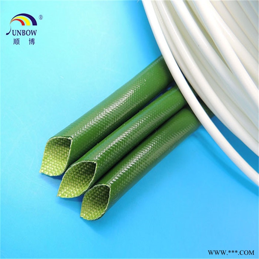 4.0KV硅树脂玻璃纤维套管图1