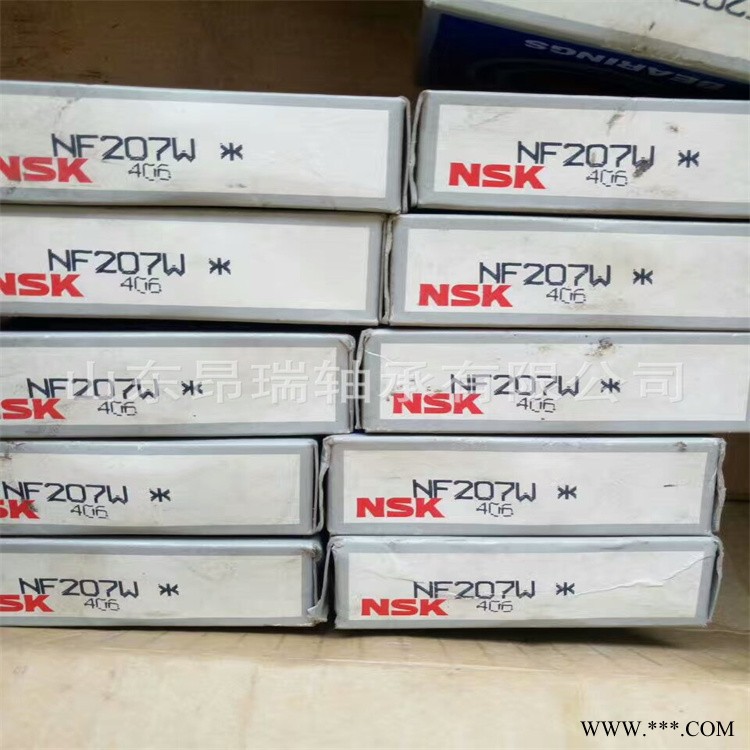 日本NSK 原装 NF207W 进口圆柱滚子轴承  NF208W图1