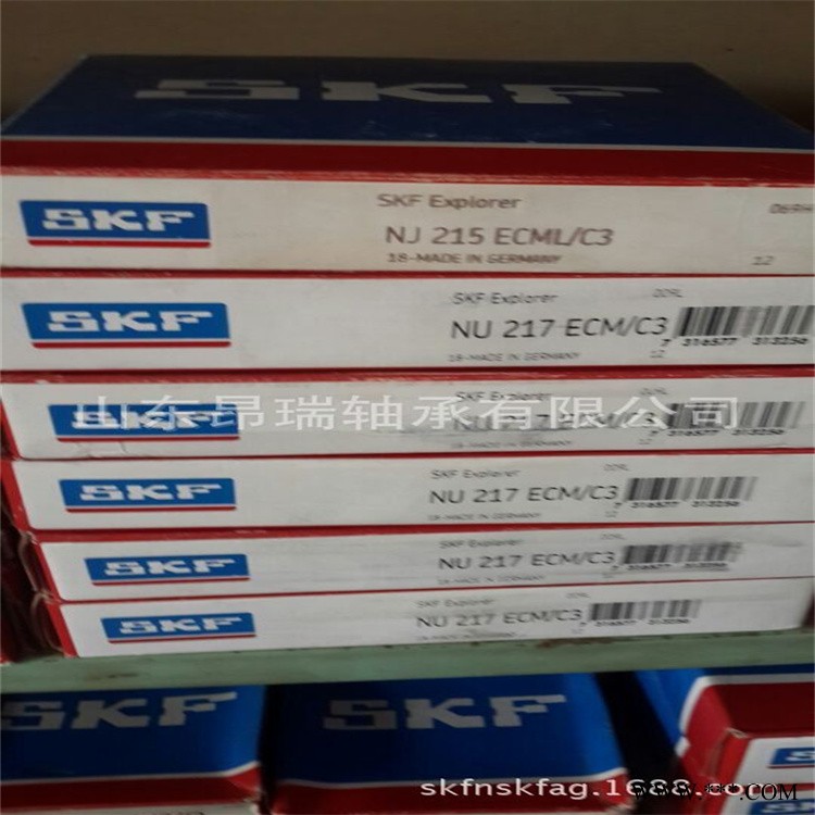 SKF进口 NU217ECM/C3   圆柱滚子轴承NU217ECM图1