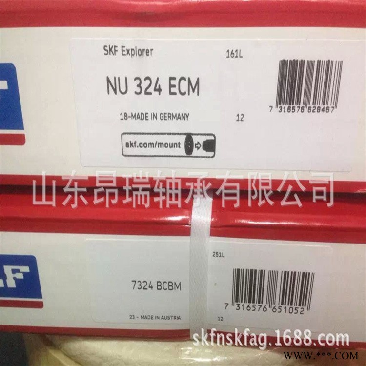 进口轴承 NU324ECM 圆柱滚子轴承NU324ECM/C3图1