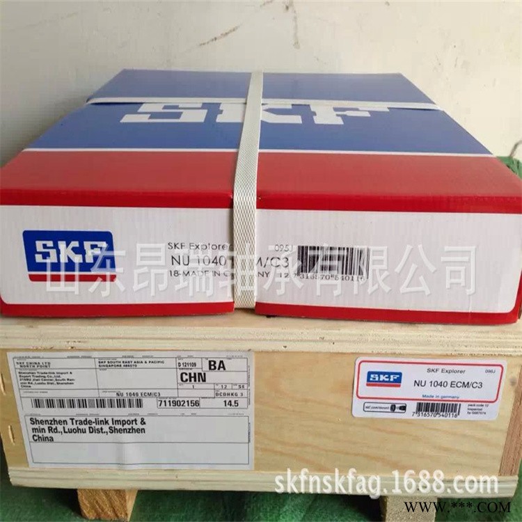 瑞典SKF原装进口  NU1040ECM/C3 圆柱滚子轴承NU1040ECM图1