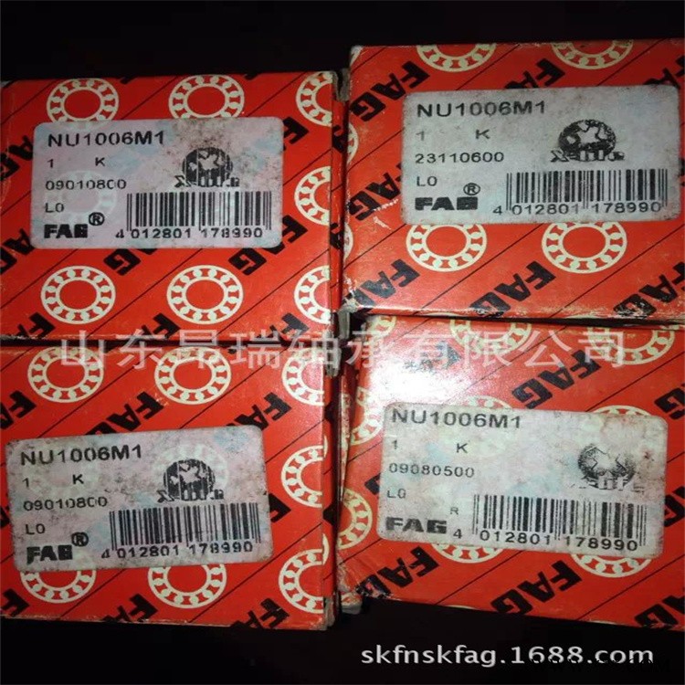 进口轴承  FAG   NU1006M1     圆柱滚子轴承NU1008M1图1