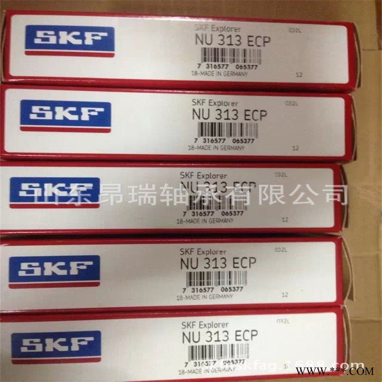 SKF进口轴承 NU313ECP 圆柱滚子轴承 NU313ECP/C3图1