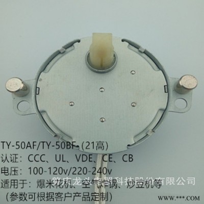 肇庆龙头电器 直供TY-50 耐高温  同步电机 适用于 炒豆机 爆米花机 空气炸锅等