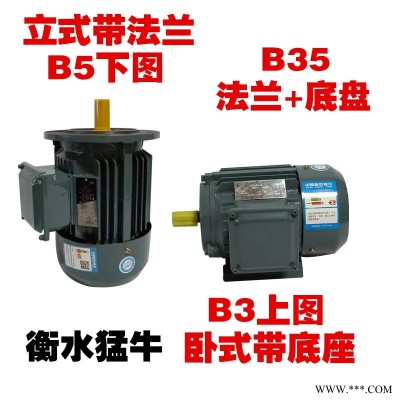 衡水猛牛YE2-80M2二2级1.1KW千瓦YE3YE4一级二级三级高能效电动机