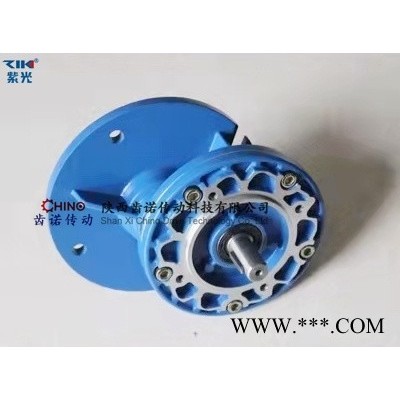 紫光PCRW071/063，带前置式斜齿减速模块，蜗杆减速机全速比