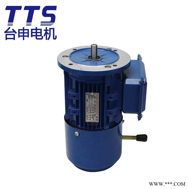 TAIWAN TAISHEN TTS MOTOR 卧式 YX3-8024 三相铝壳电机附刹车 厂家现图1