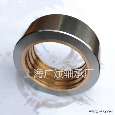 滑动轴承JF800钢浇铜双金属轴承无油自润滑轴承钢包铜组合铜套衬套直线导柱套
