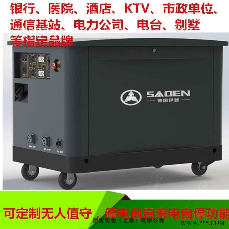 萨登SADEN10千瓦汽油发电机单位备用图1