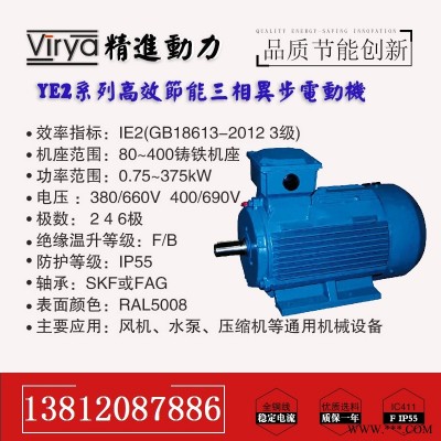 供应YX3/YE3/YE2系列 三相异步交流电动机 virya品牌厂家直销
