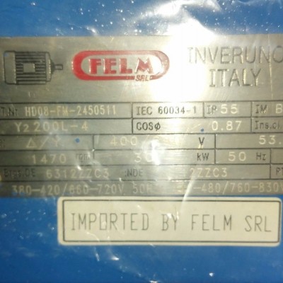 意大利FELM总代理 FELM电机 FA3-80B-4 0.75KW