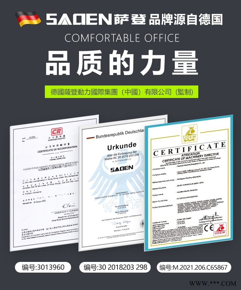 萨登10千瓦发电机单位用图1