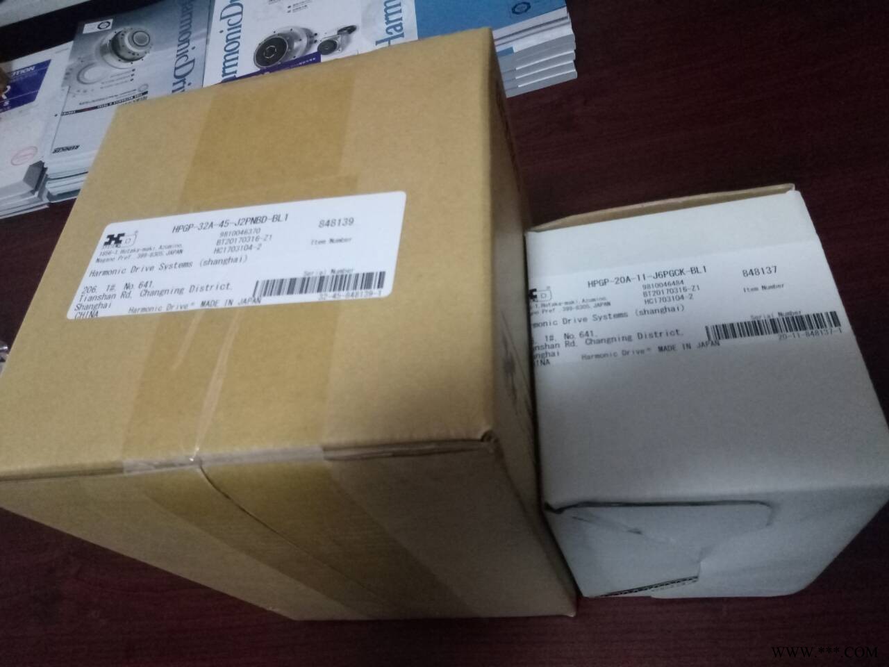 哈默纳科动力执行器谐波传动CSF-32-100-2A-GR图1