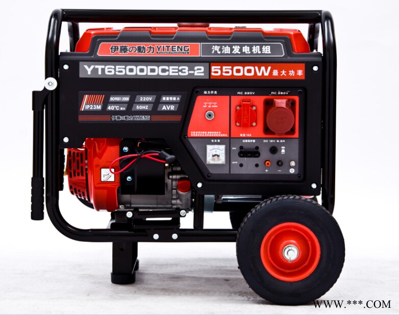 5kw汽油发电机单三相两用型图1