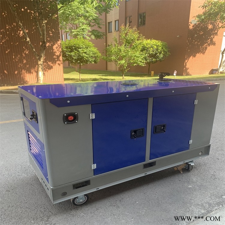 YIP-30GF阪腾五十铃发动机静音式低噪音35KW柴油发电机组市政施工单位用图1