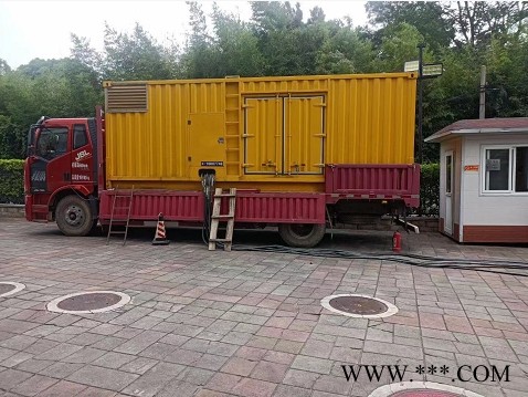 顺义租赁发电机、租赁发电车、发电机出租图1