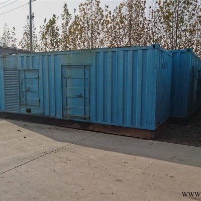 滨州发电机出租二手发电机租赁应急备用300KW康明斯