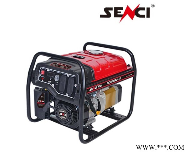 SC3500-III方电机3KW单相汽油发电机便携式3千瓦小型汽油发电机图1