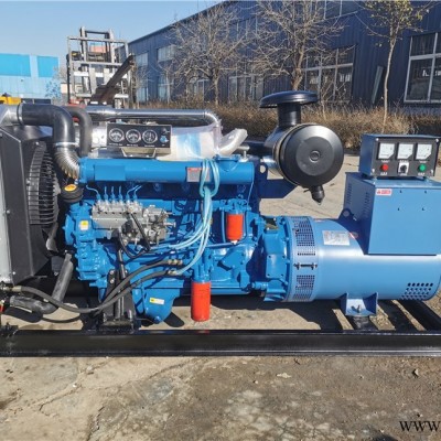 潍坊100kw柴油发电机组 消防备用发电机125kva R6105AZLD发电机
