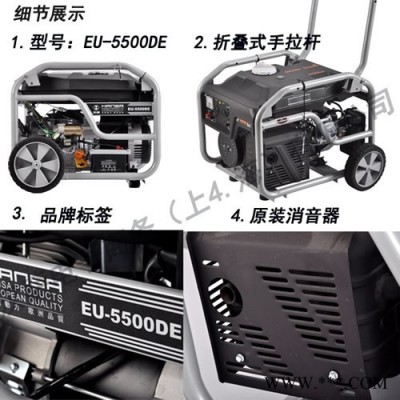 5KW汽油进口静音车载发电机