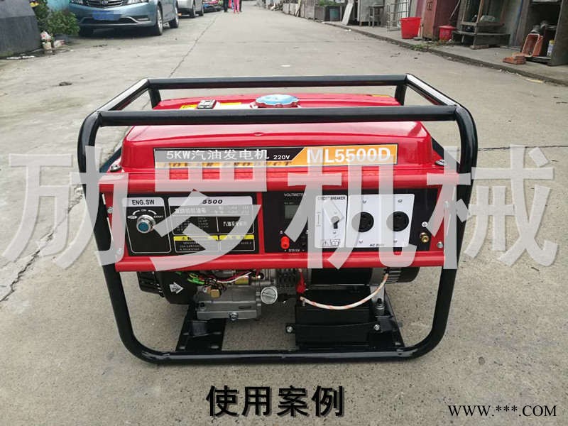 电启动5kw小型汽油发电机图1