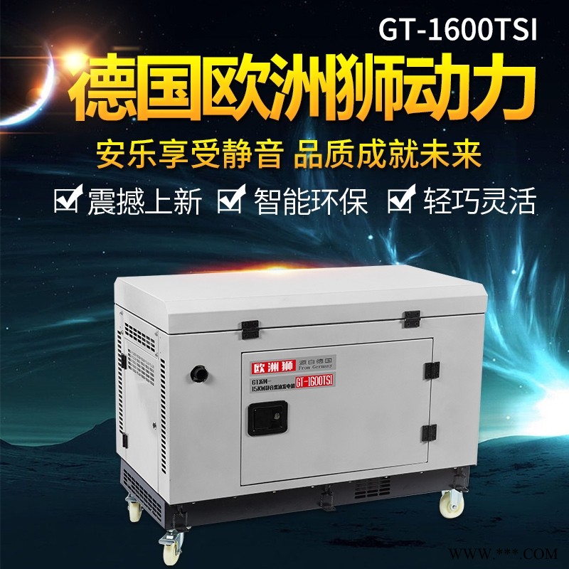 一款静音18kw双缸发电机图1