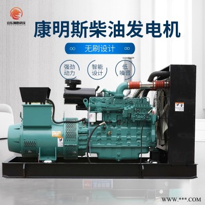 康明斯300kw三相四线同步交流柴油发电机 柴油发电机组厂家 300千瓦发电机