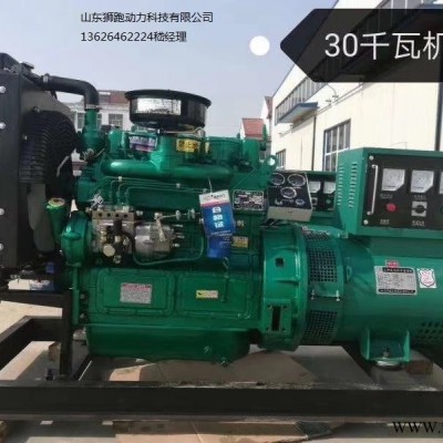 30KW潍坊动力柴油发电机组