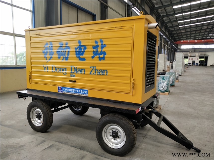 500KW可移动型柴油发电机组图1