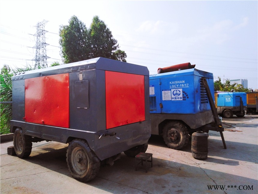 广州柴油驱动空压机租赁+广州空压机出租图1