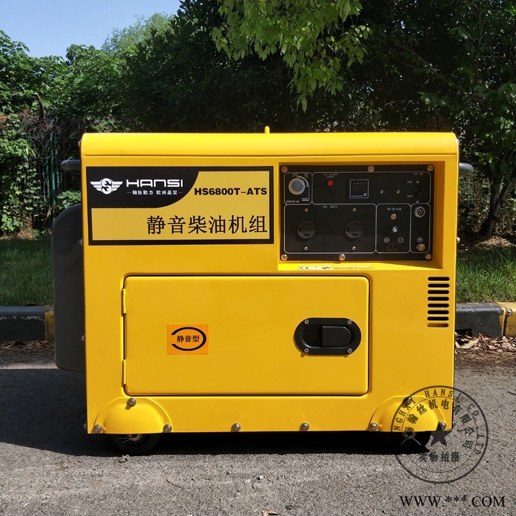 移动式5KW小型柴油发电机图1