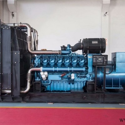 潍柴1000KW发电机组博杜安型号12M33D1210E200