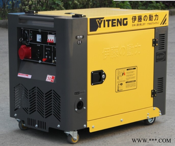 YT8100T3-ATS伊藤动力8KW三相静音全自动柴油发电机图1