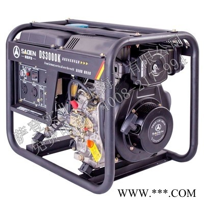 3KW220伏小型便携式柴油发电机图1