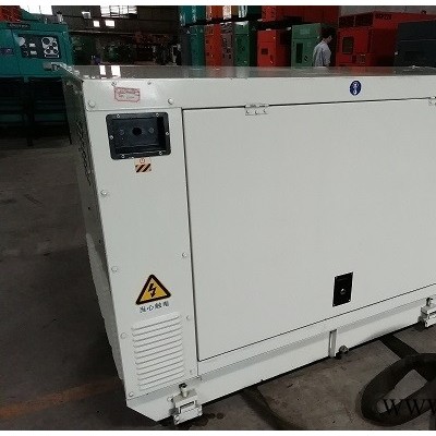 二手柴油发电机16KW三菱防音箱现货出售