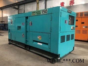 丹东供应100KW二手柴油发电机6D108电友静音箱出售图1