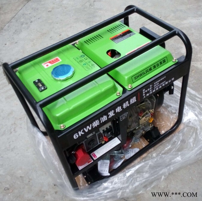 轻便家用6kw柴油发电机图1