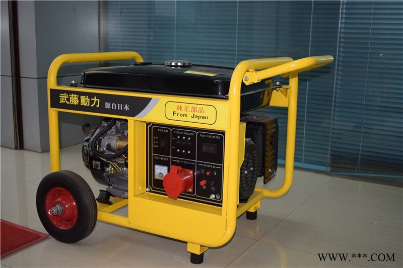 介休220安三相300A汽油发电电焊一体两用机图1