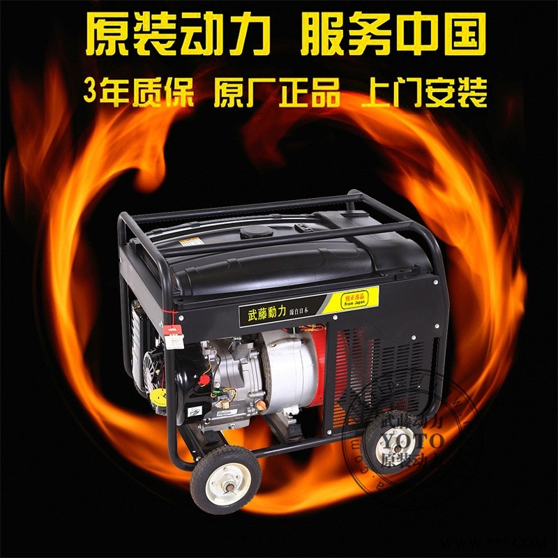 获嘉县450安发电机电焊机两用机图1