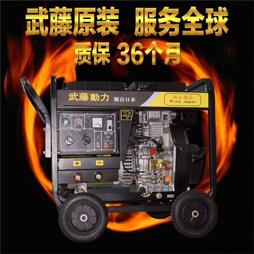 海安县600A190a汽油发电电焊机图1