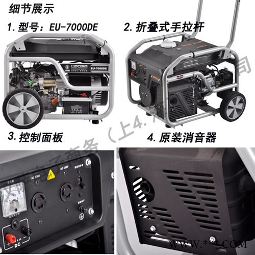 汉萨特种车车载汽油8千瓦发电机图1