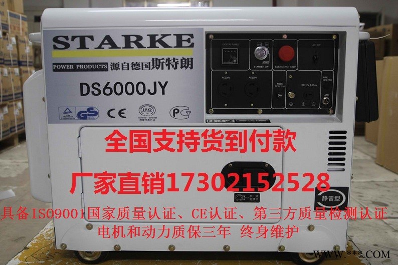 萨登5kw三相柴油发电机组DS5000JY3价格图1