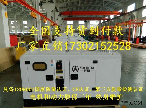 萨登50kw千瓦大型静音水冷柴油发电机组DS50CE多少钱一台图1