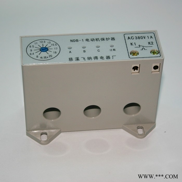 电机综合保护器水泵空载保护器 塑料成型机 水泵电机反相保护器NDB-1熟练使用图1