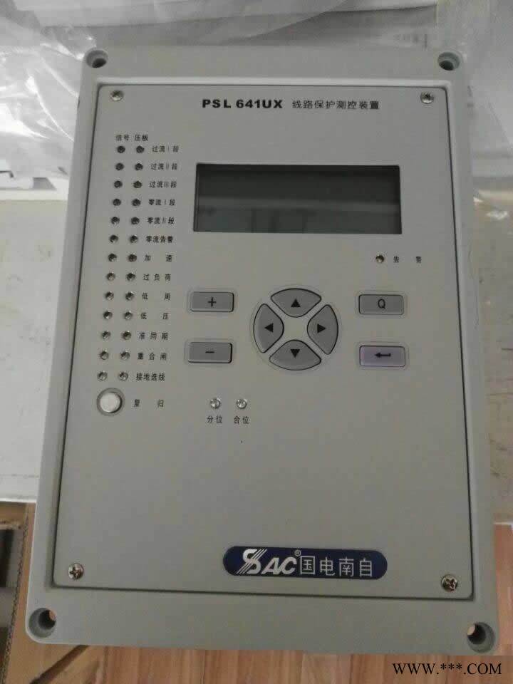 国电南自PSL641UX线路保护测控装置交流直流配以太网和485通讯接口图1