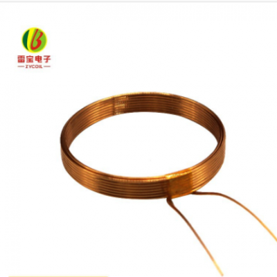 线圈供应 自粘空心线圈电感电磁感应漆包铜玩具线圈圆形线圈批发