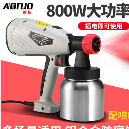 无气喷涂枪工厂 高压电动喷漆枪 家用装修喷枪 乳胶油漆喷枪图1
