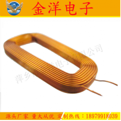 马达空心电感线圈 发动机铜线线圈 厂家批发电流空芯电磁线圈加工