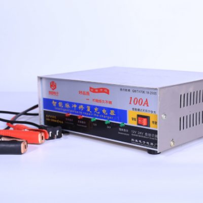全自动智能充电器 批发12V24V智能修复充电器 100A汽车充电机电瓶